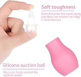Firtink 2 Packs Baby Nasal Aspirator Pink Green Nasal Cleaner view 4