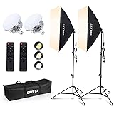 Skytex Softbox Lighting Kit(2Pack), 20x28in Soft