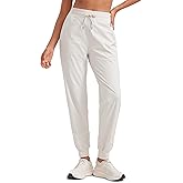 CRZ YOGA Casual Workout Jogger for Women 28.5" - Tapered Lightweight Stretch Athletic Outdoor Pants with Pockets