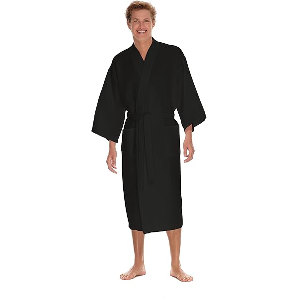 Amazon.com: Barefoot Dreams CozyChic Side Tie Robe, Black