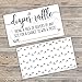 50 Sweet Heart Diaper Raffle Tickets | Gender Neutral Baby Shower Game