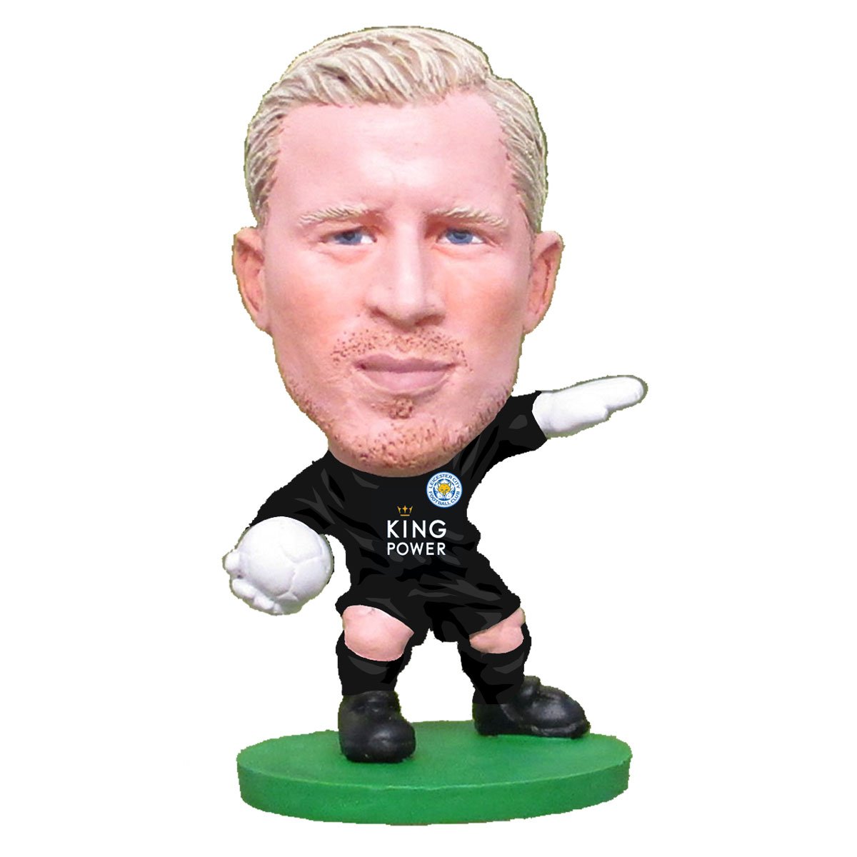 SoccerStarz Kasper Schmeichel Leicester City Football Club Home (Classic Kit) /Figures, SOC1078