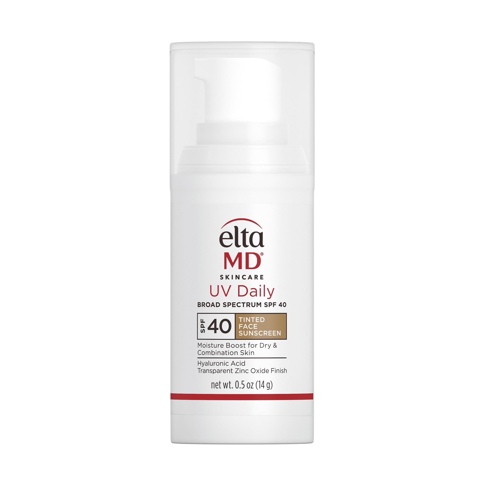 Photo 1 of EltaMD UV Daily SPF 40 Tinted Face Sunscreen Moisturizer, Tinted Moisturizer for Face with SPF, Great for Dry, Combination, and Normal Skin, 0.5 oz