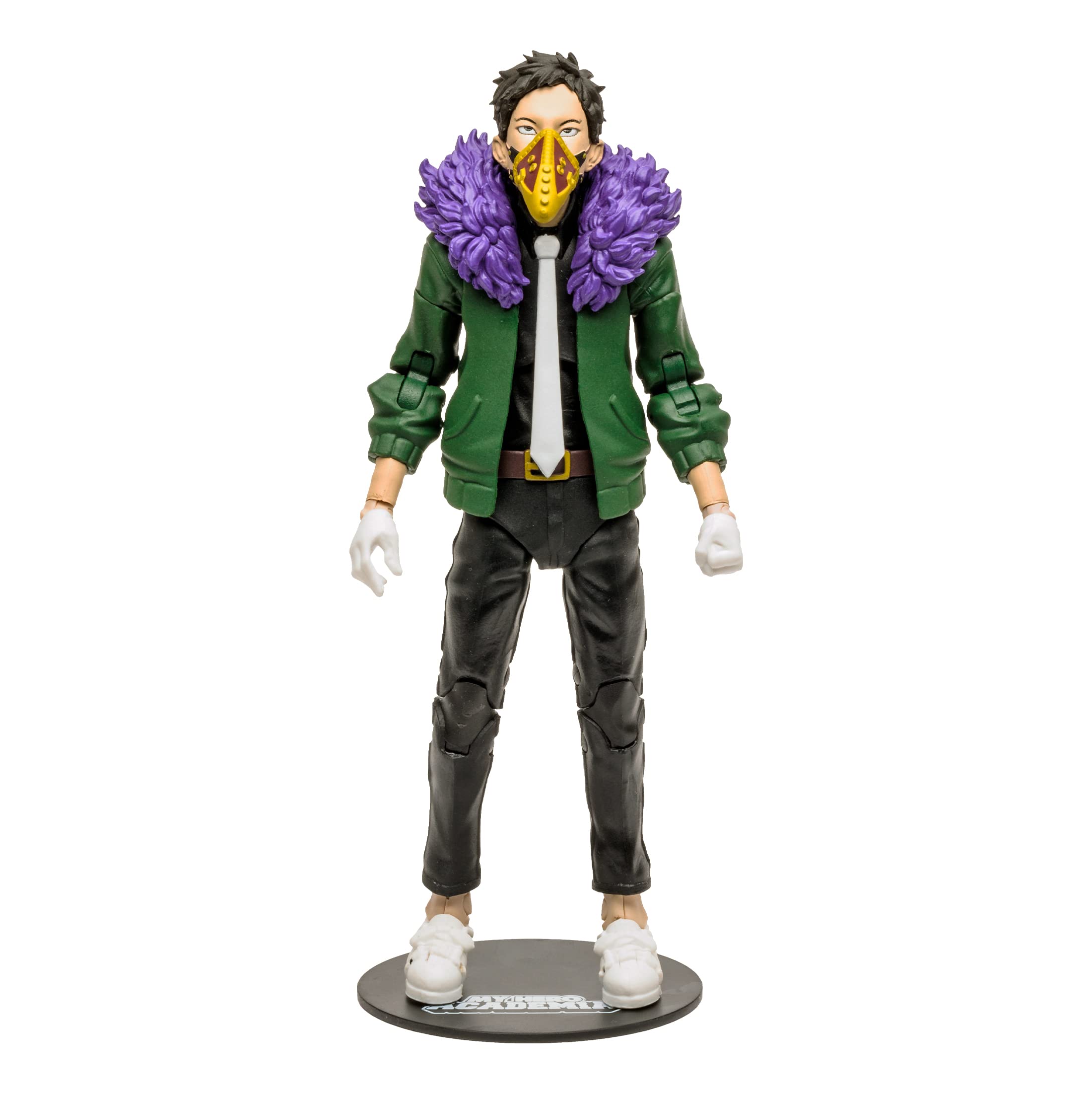 McFarlane Toys, My Hero Academia 7-inch Overhaul Action Figure with 22 Moving Parts, Collectible Hero Academia Figure with Collectors Stand Base - Ages 12+