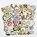 Cute Cartoon My Neighbor Totoro Anime Laptop Stickers Waterproof Skateboard Pad MacBook Snowboard Car Bicycle Luggage Decal 50pcs Pack（My Neighbor Totoro B)