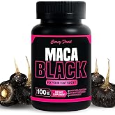 Genuine Black Maca Root Pills for a Big Butt Growing in Short time- 600 mg x 100 und (31 Days) by CurvyFruit