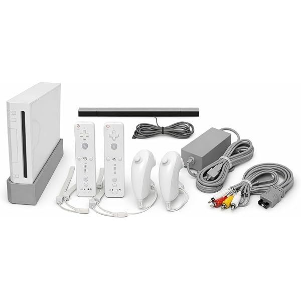 Amazon.com: Nintendo Wii Video Game System 2-REMOTE, 2-NUNCHUK