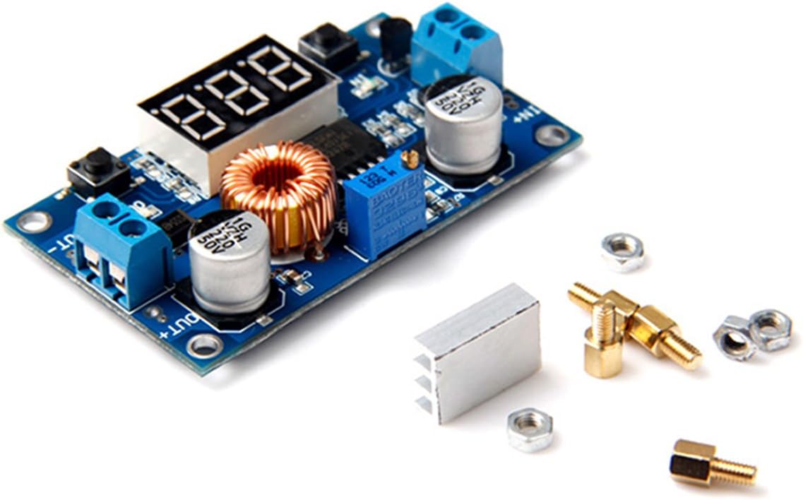 DC-DC Step Down Power Module 4V-38V to 1.25V-36V 5A Voltmeter Adjustable
