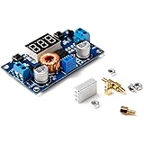 LAOMAO DC-DC Step Down Power Module 4V-38V to 1.25V-36V 5A Voltmeter Adjustable