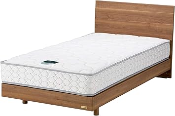 Amazon フランスベッド メモリーナ 65 Zt Wo５５ 新型ゼルトマット付き 脚付き 脚付きセミダブルベッド ナチュラル色 メモリーナ65 フレーム マットレスセット 通販