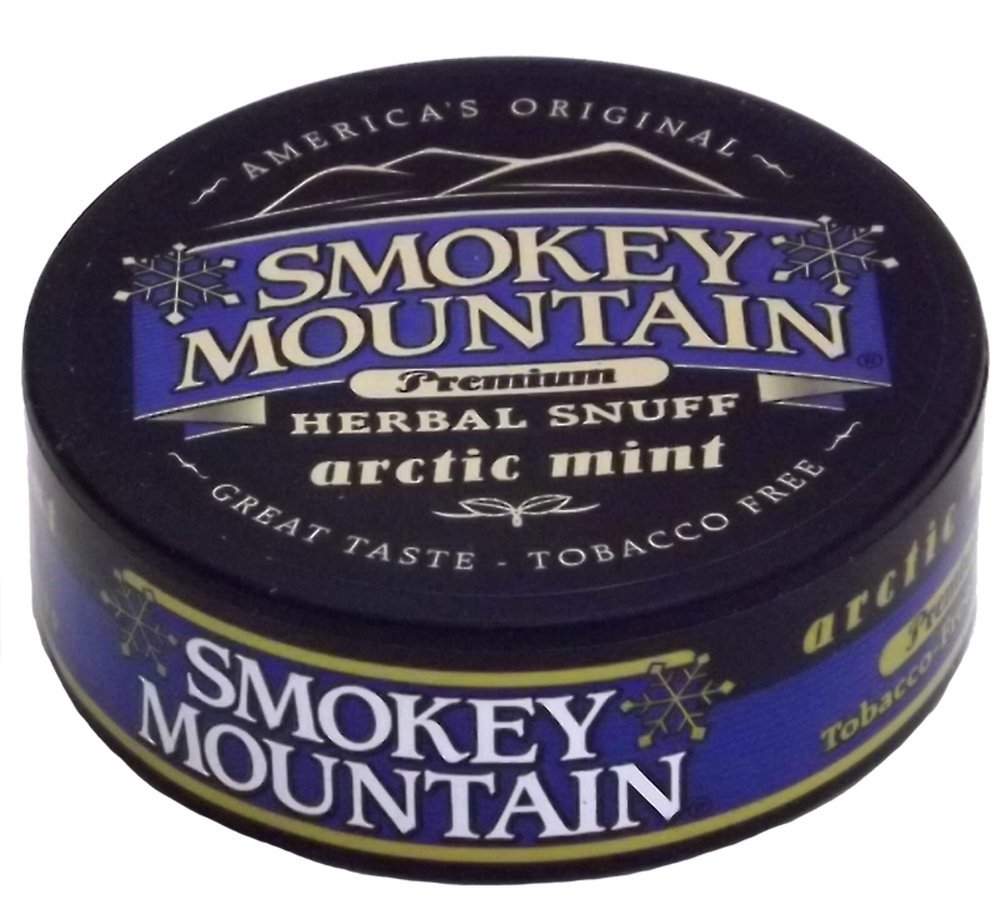 Smokey Mountain Snuff Tobacco & Nicotine Free Straight