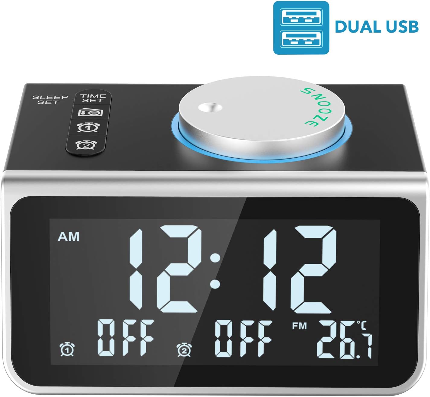Best Fm/Am Cd Kitchen Clock Radio