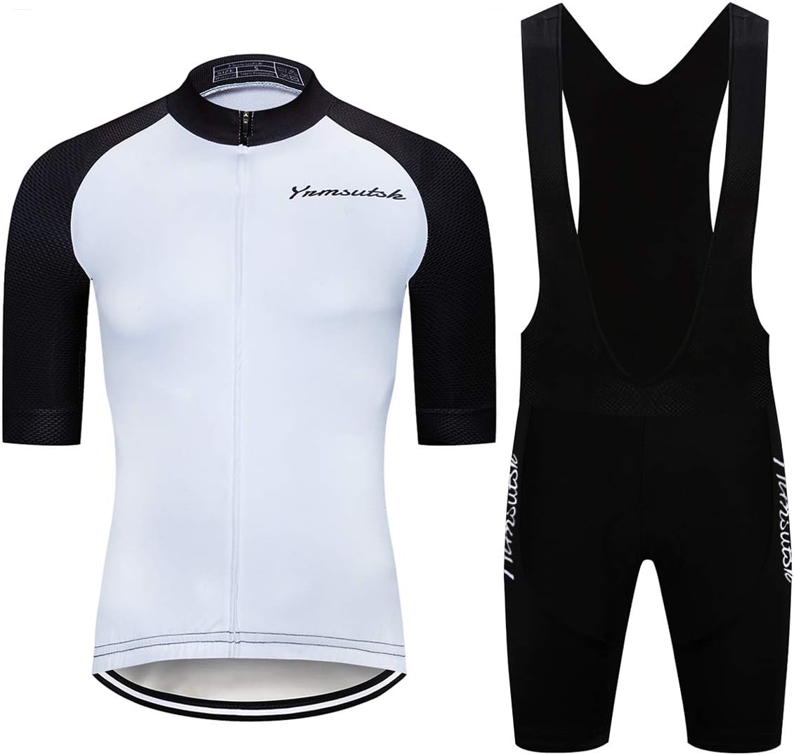 Men's Bike Cycling Jerseys Sets Bib Shorts Breathable Clothing