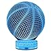 AZALCO 3D Illusion LED Night Lamp Basketball with Built-in Battery and Remote Control 7+16color Change