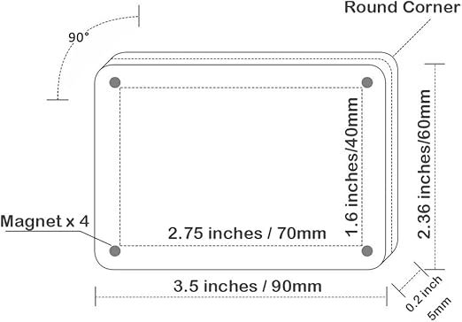 Amazon Com 8 Ceramic Round Disc Magnets Science Project Crafts 1 Home Kitchen