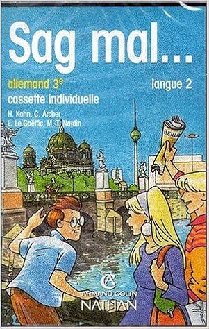 Amazonfr Sag Mal 3e Lv2 Pour Lélève Cassette Audio - 