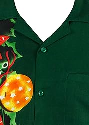 KING KAMEHA Men's Ugly-Christmas-Shirt Funky
