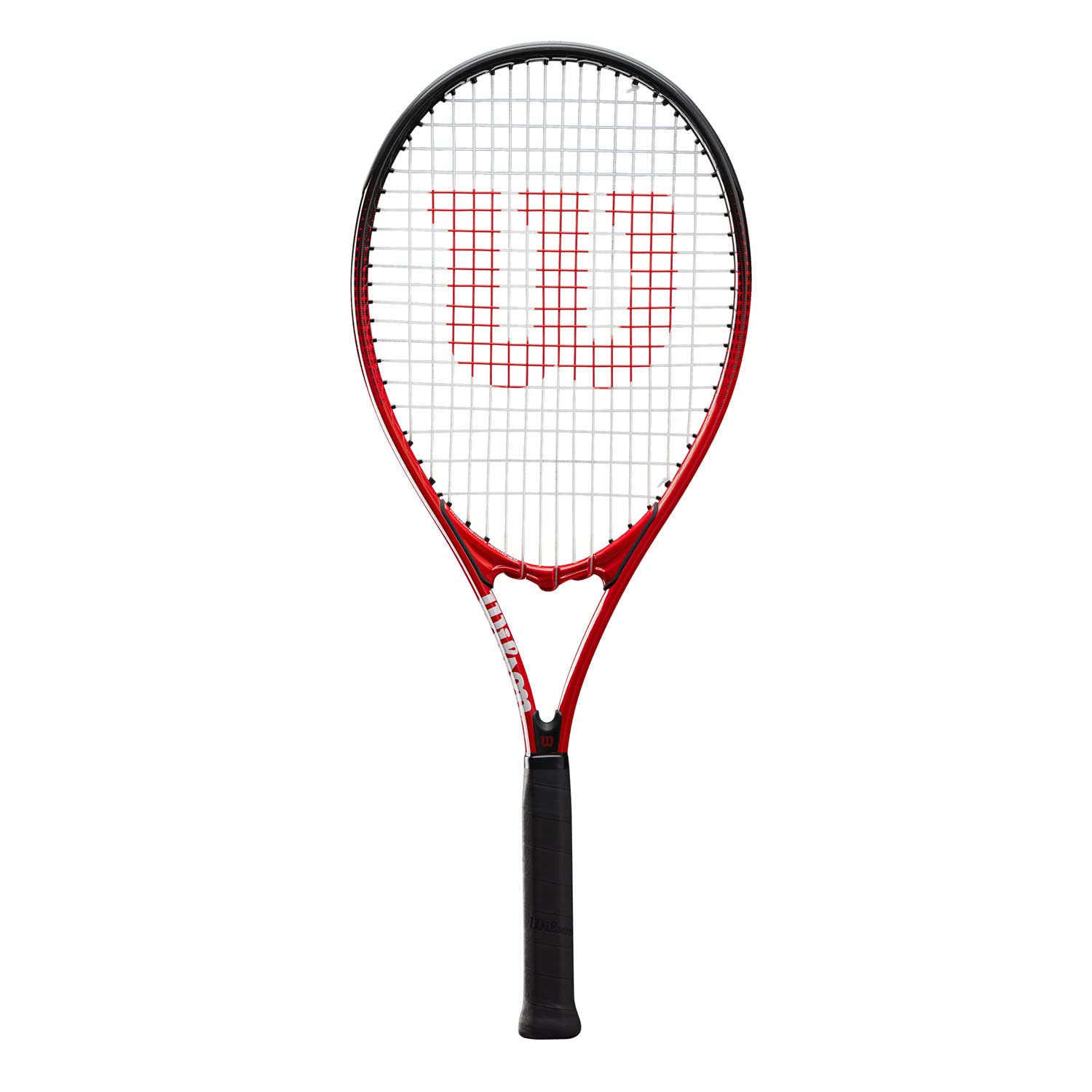wilson Pro Staff Precision XL 110 Tennis Racket, Aluminium, Head-Light (grip-heavy) balance, 326 g, 69.2 cm length, Red, 1