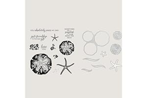 FUNLUCK Stamps and Dies for Card Making, 2024 Stamps Arts Supplies Metal Cutting Dies for DIY Scrapbooking Arts Crafts Stamping for,Easter, Mothers' Day (6943)