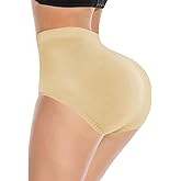 FLORATA Butt Lifter Panties for Women Padded Underwear Seamless Butt Lifting Shapewear Hip Enhancer Pads Shorts