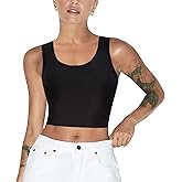 LODAY Women Transgender Tomboy FTM Elastic Chest Binder Bra Pullover Tank Top