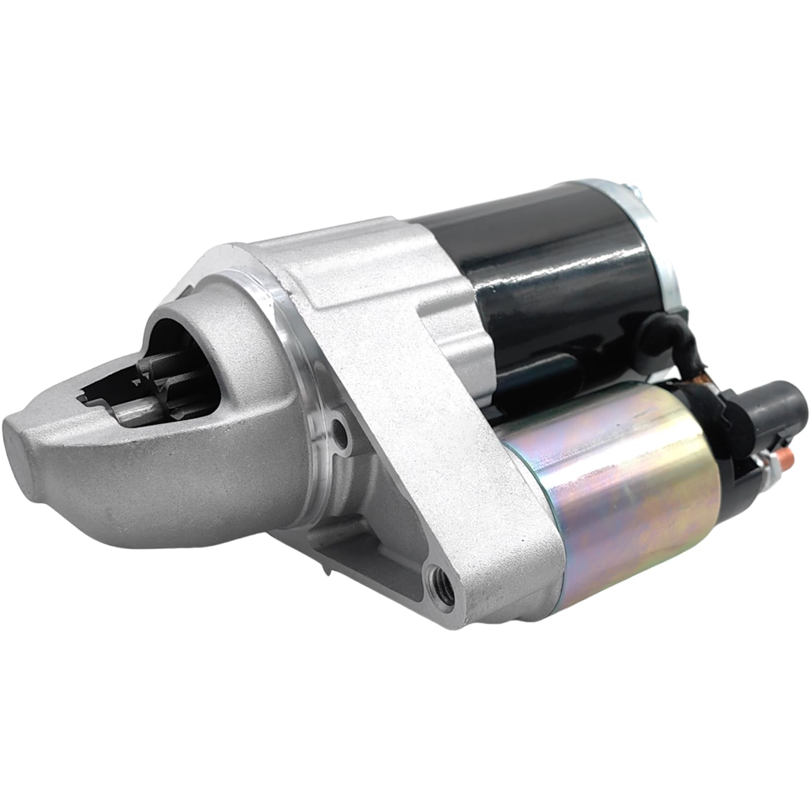 Photo 1 of 410-48301 Starter Motor Fits for Chrysler 200 2015-2017, for Jeep Cherokee 2014-2019, Renegade 2015-2020, for Fiat 500X 2016-2018, for Ram ProMaster City 2015-2020, L4 2.4L 1.4KW 10 Teeth Clockwise