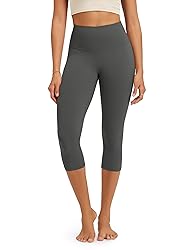 ODODOS Buttery Soft Lounge Yoga Capris for Women