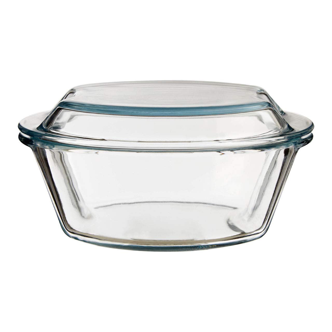 Casserole Dish with Lid, Round, Glass, Large 0104570