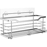 Joyfamy Ohne Bohren Duschkorb Bad Duschablage - Selbsthaftender Ablage