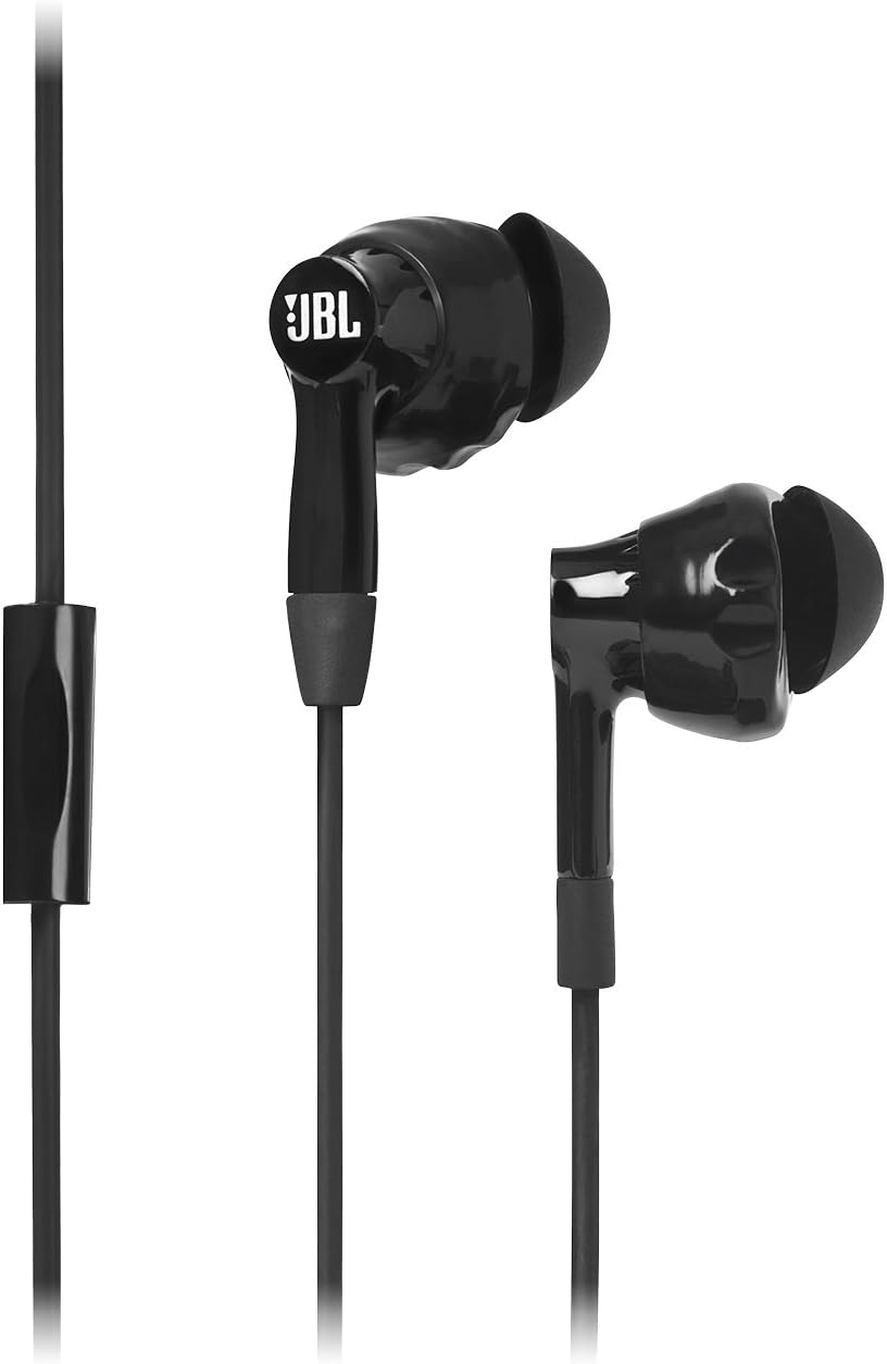 JBL Inspire 300 In the Ear Sport Earphone with TwistLock Technology - Black