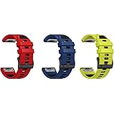 BEFIA 26mm Watch Band for Garmin Fenix 8 51mm 5x 6x pro 7x pro sapphire solar, quickfit 26 watch bands for Garmin enduro tactix delta rubber