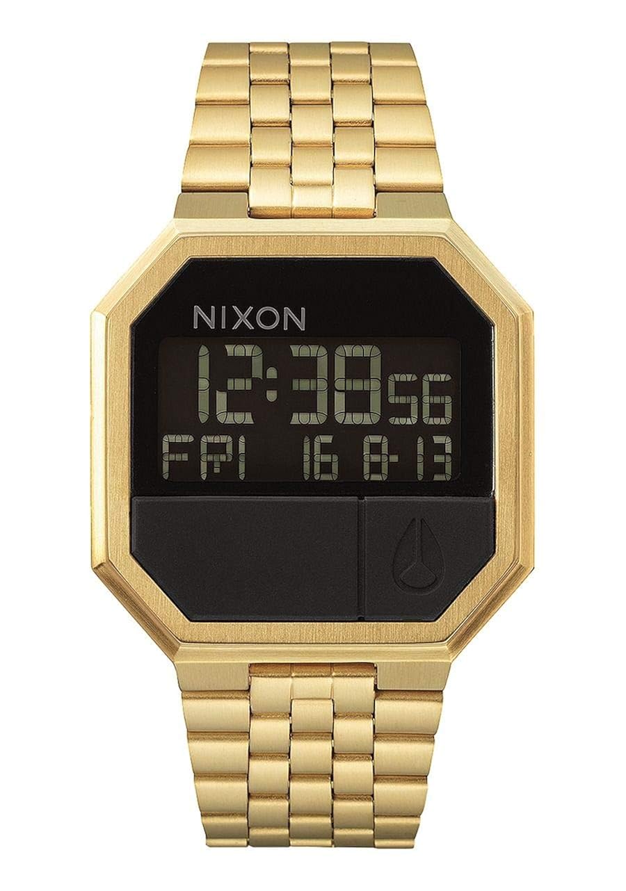 Nixon Unisex The ReRun All Gold Nixon Amazon.co.uk Watches