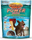 Zuke's Power Bones Tasty Beef Recipe Dog Treats - 6 oz. Pouch