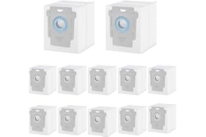 ITEHZTO 6 Pk Roomba Replacement Parts Vacuum Bags, Compatible with Irobot Roomba j7 j9 i3 i7 s9 i4 i8 j8 i6 i5 j6 i3+ i1+ i4+ i6+ i8+ j7+ s9+ Plus, Dirt Disposal Bag, Disposable Filter Dust Combo Accessories