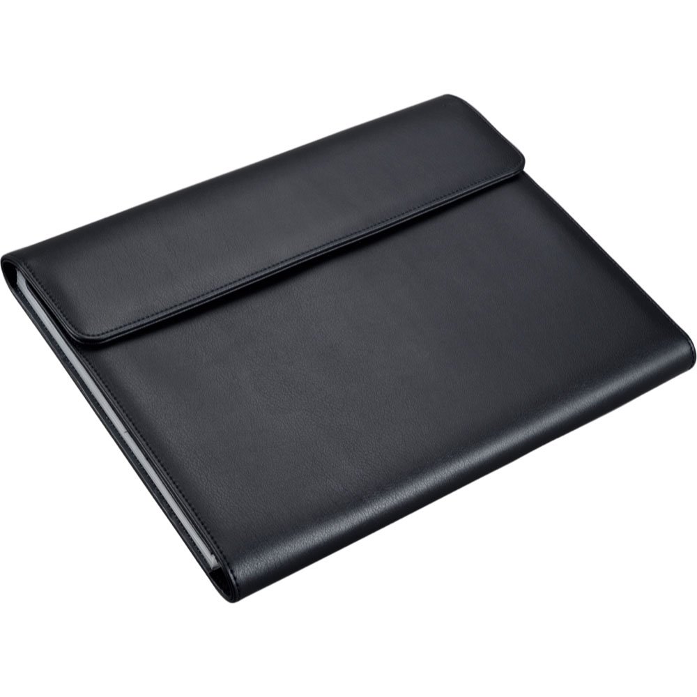 Alassio 31511 Conference Folder with Calculator Clip A4 33 x 26 x 4 cm Black