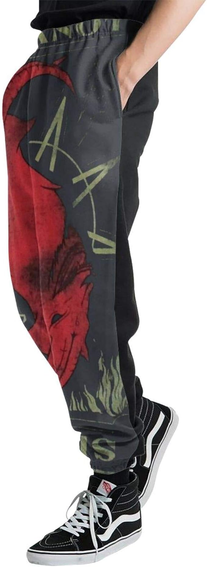 GOODSYOU Slipknot Poker Mens Sweatpants 3D Printed Jogger Pants for