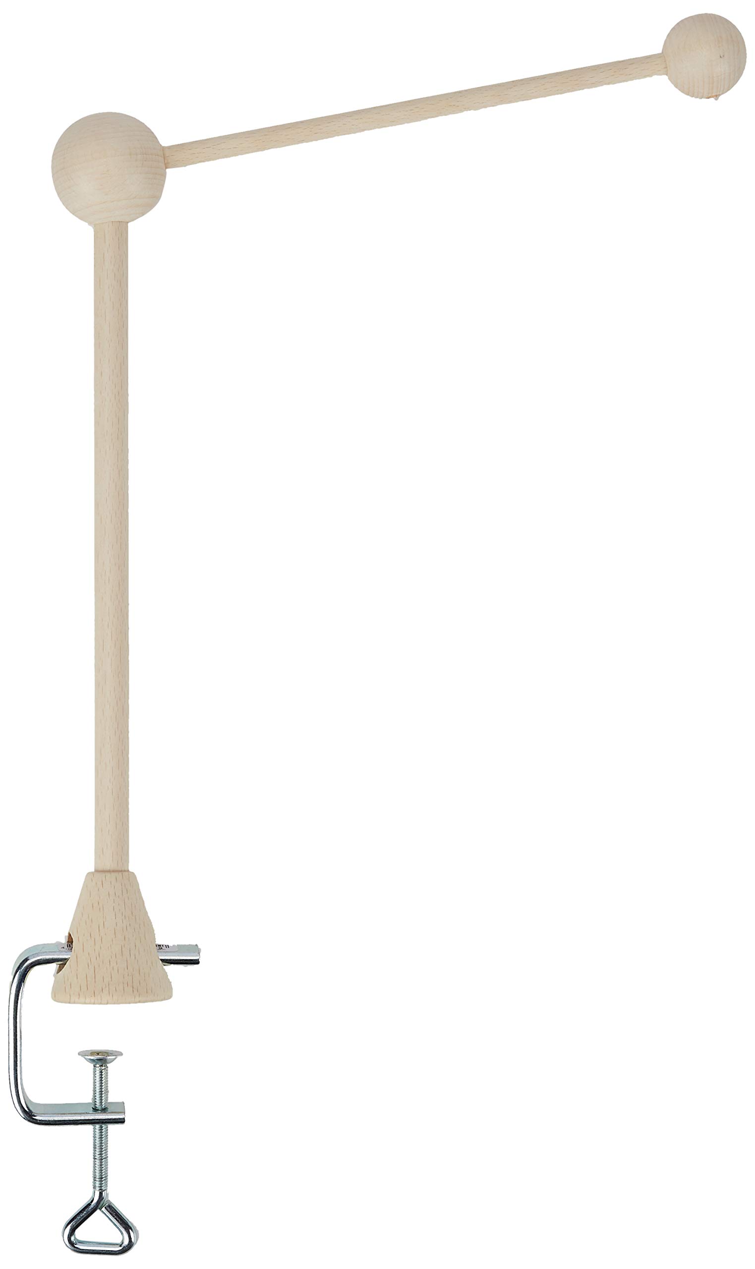 Hess Wooden Baby Toy Basinet/ Stroller Clip On Decoration Clown to the Ring