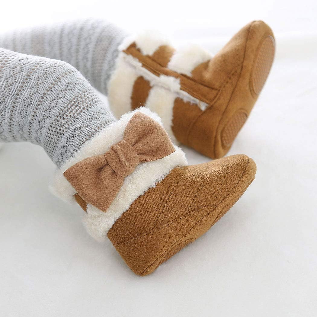  | Infant Boots Winter Baby Girl Shoes Soft Sole Anti-Slip Toddler Snow Warm Prewalker Newborn Boots | Boots