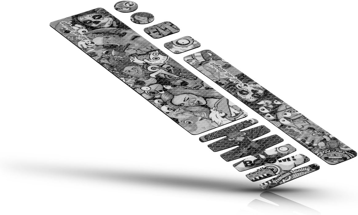 Riesel Design frame protection film „frameguard X“ -Stickerbomb Ultra Black