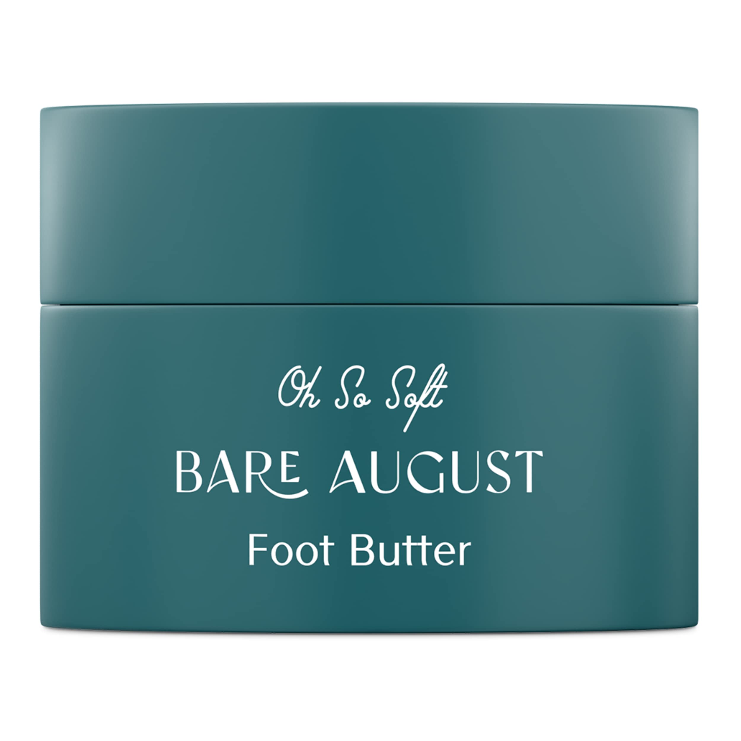 Bare August Foot Cream & Heel Balm Butter lotion for Soft, Smooth & Healthy Feet - Foot Moisturizer and Callus Cream Softener to Repair Rough, Dry, Cracked Feet (3.4 fl oz)