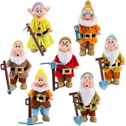 snow white and the seven dwarfs dolls