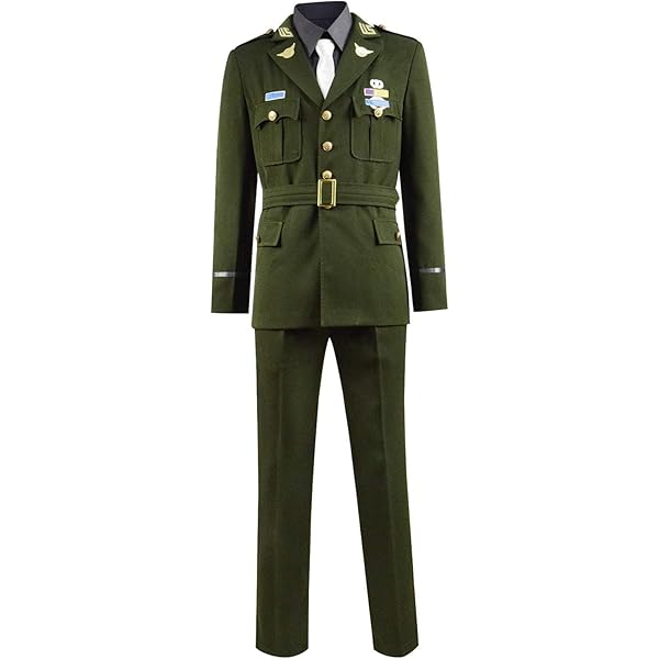 Amazon.com: TISEA Men's America Army Officer Uniform Hero Captain