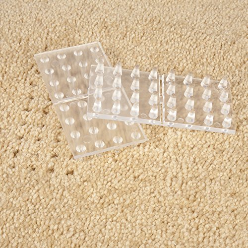SelfStick Furniture AntiDent Carpet Protectors 3/8" Height for Short