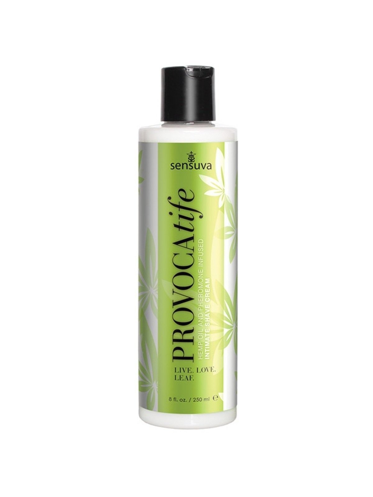 Sensuva Provocatife Cannabis Oil and Pheromone Infused Shave Cream, 240 ml