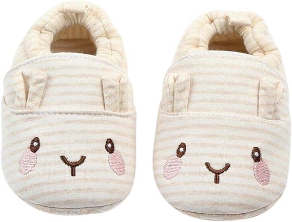Amazon Co Jp Plus Nao プラスナオ ファーストシューズ ベビーシューズ ルームシューズ 赤ちゃん 靴 室内用 室内履き 滑り止め付き ゴム入り 可愛い ア 服 ファッション小物