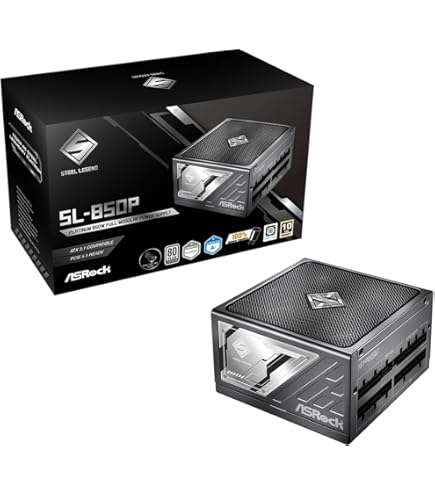 Amazon.com: ASROCK PG-850G PSU 850W 80 Plus Gold/A 135mm Modular