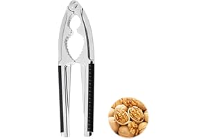 Nutcracker, Stainless Steel Chestnut Cutter Tool with Non-Slip Handle, Stainless Steel Walnut Opener Pliers, Kitchen Tools fo