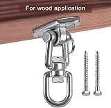 WAREMAID 304 Stainless Steel Swing Hanger Kit 450kg 360° Swivel Hook view 2
