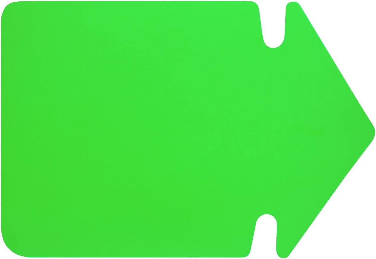 Folia 667 941 Symbol Arrow Advert for approx. 24 cm Pack of 20 Light Green