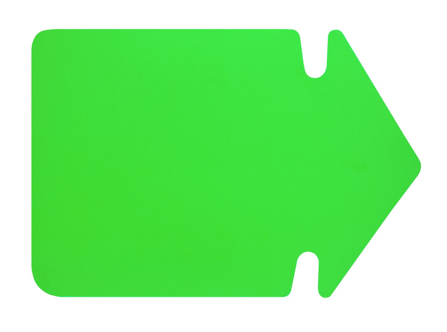 Folia 667 941 Symbol Arrow Advert for approx. 24 cm Pack of 20 Light Green โ image 1